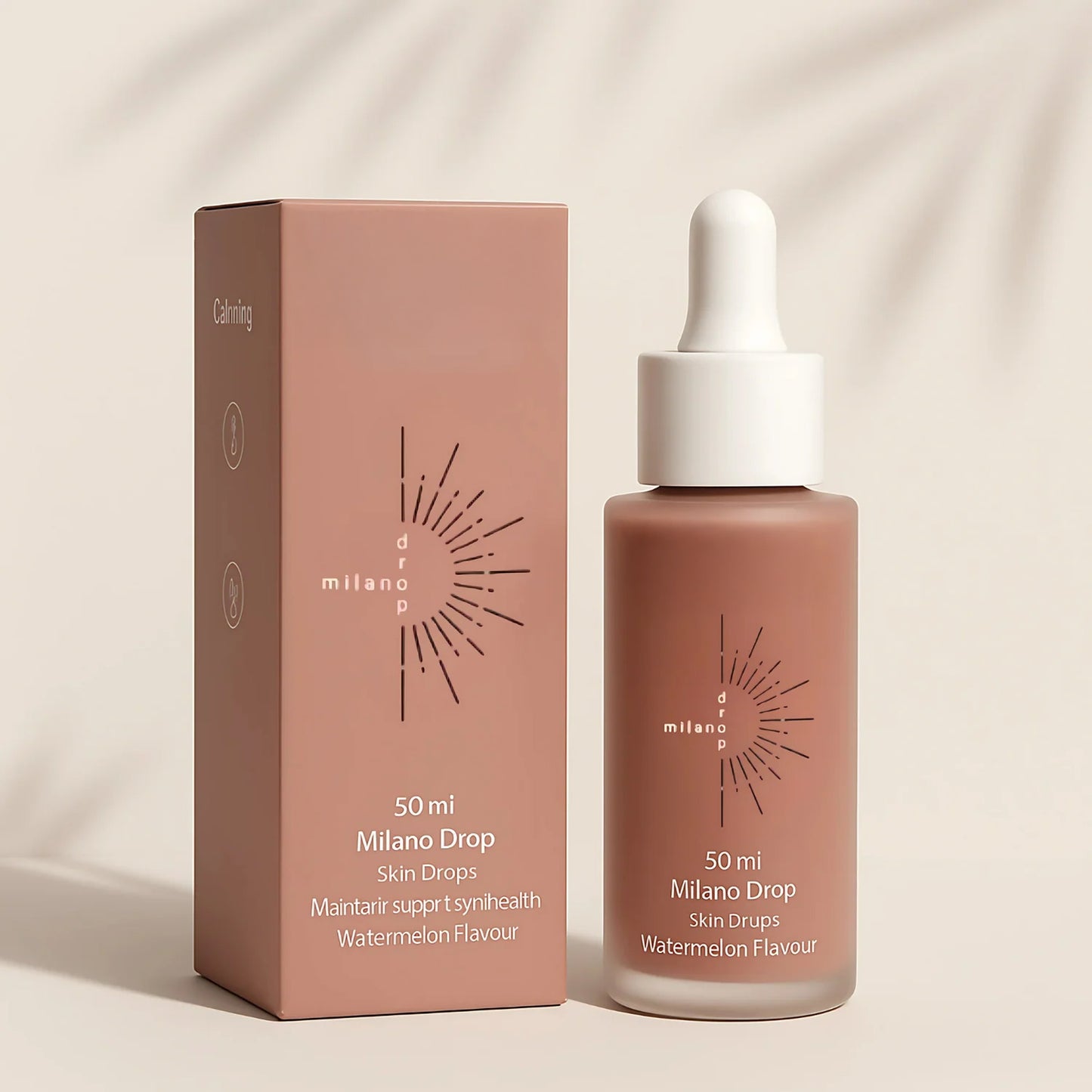 Gotitas bronceadoras bebestibles